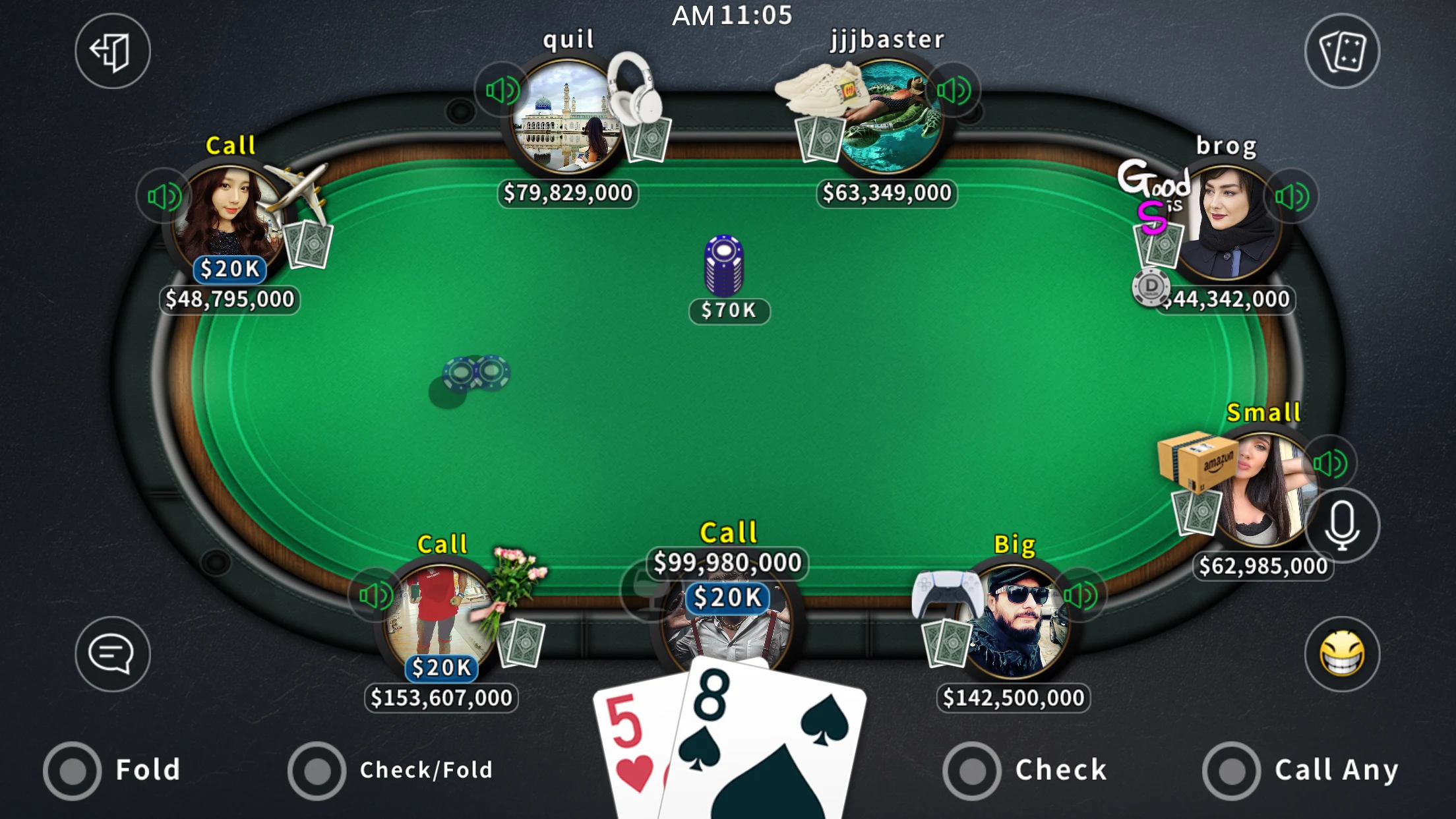 Tap Poker Social Edition screenshot